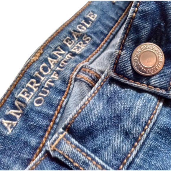 AMERICAN EAGLE Hi-Rise Jegging Crop Super Stretch - Picture 2 of 10